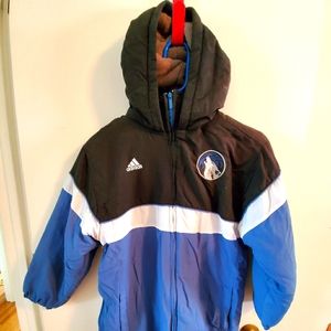ADIDAS MN TIMBERWOLVES BOYS WINTER JACKET